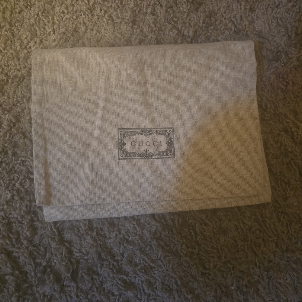 Gucci Tan Burlap Dustbag